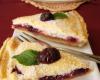 Tarte ricotta-cerises