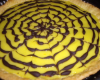 Tarte au citron façon toile d'araignée