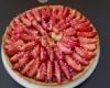 Tarte aux nectarines et pistaches concassées