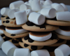 Cookies chocolat blanc chamallow pour enfants