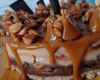 Gâteau au snickers