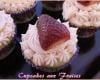 Cupcakes aux fraises faciles