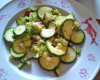 Salade de courgette