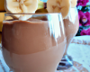 Smoothie chocolat et banane