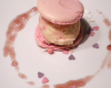 Glace au chocolat blanc et aux brisures de macarons