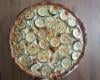 Quiche aux courgettes, thon et tomates