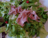 Jambon cru en salade