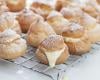 Petits choux à la crème patissière