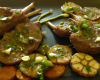 Epigrammes et côtelettes d'agneau sautées