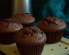 Muffins au chocolat simples et délicieux