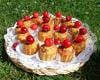 Petits cakes aux cerises et pistaches