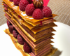 Mille feuilles chocolat framboise