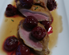 Canard au cherry