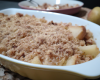 Crumble aux pommes et aux poires tout simplement