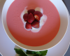 Soupe de fraise maison