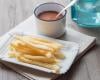 Churros et chocolat chaud