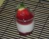 Panacotta à la fraise