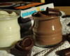 Petits pots de crème au yaourt et au chocolat