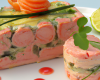 Terrine de saumon frais et langouste