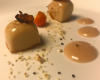 Délicieux bonbons au foie gras à l'ail blanc