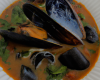 Soupe de moules en feuilleté