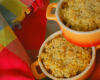 Crumble de poivrons à la réduction de vinaigre de Xéres