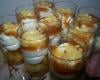 Verrine pommes caramel et chantilly