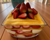 Tiramisu d'été aux fraises et aux citrons