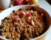 Crumble fruits d'automne