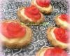 Tartelettes fraise en fleur