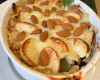 Gratin de pommes reinettes aux amandes maison