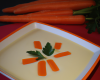 Velouté de carottes aux épices et lait de coco