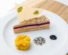 Millefeuille de Foie gras, Mangue & Betterave