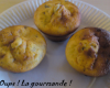 Les muffins aux zestes d'orange et pépites de chocolat