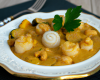 Noix de Saint-Jacques au curry