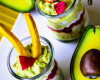 Verrine avocat et crabes