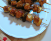 Brochettes de poulet aux speculos