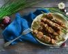 Brochettes de poulet au balsamique