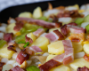 Tartiflette aux poireaux et aux lardons