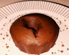 Fondant au chocolat 'sans complexes'