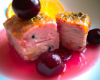 Terrine de saumon aux cerises et sa sauce citron