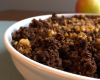 Crumble poire-chocolat