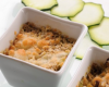 Crumble de courgettes parfumé