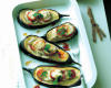 Aubergines en gondole