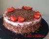 Entremet aux fruits rouges