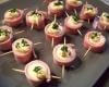 Pinchos aux œuf et au jambon