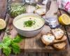 Soupe de pois cassés au bouillon de légumes