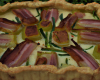 Tarte poireaux lardon