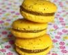 Macarons citron-pavot