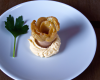 Crème de choux fleur aux copeaux de foie gras